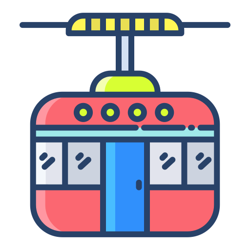 Cable car icon