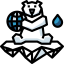 Polar bear icon 64x64