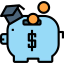 Piggy bank icon 64x64