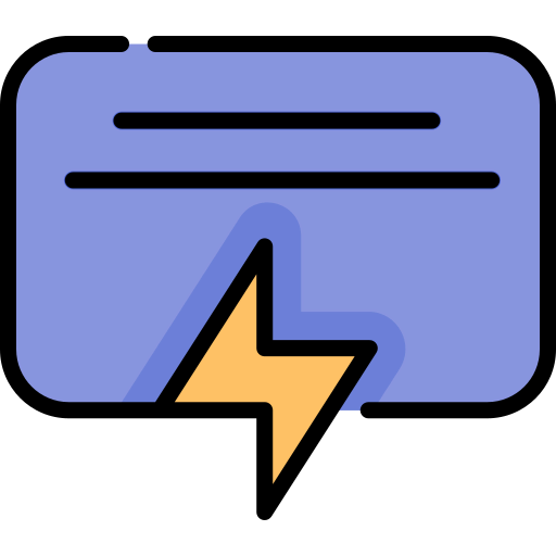 Speech bubble icon