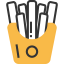 French fries icon 64x64