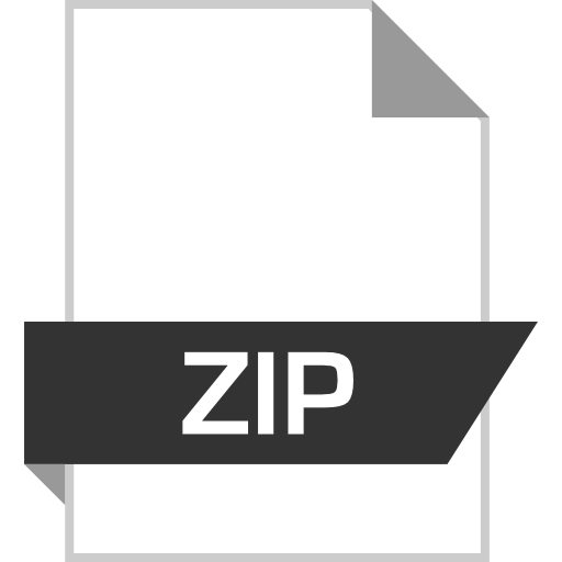 Zip ícono