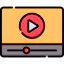 Video player ícono 64x64