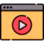 Video player ícono 64x64