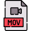 Mov file format ícono 64x64