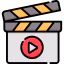 Clapperboard ícono 64x64