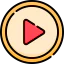 Play button ícono 64x64