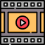 Film strip ícono 64x64