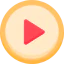 Play button icon 64x64