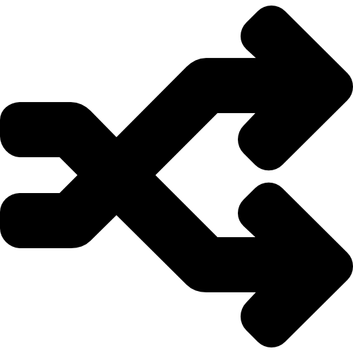 Shuffle icon
