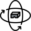 360 degrees アイコン 64x64