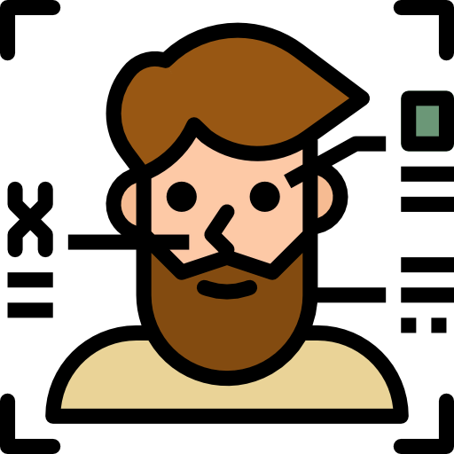 Face scan icon