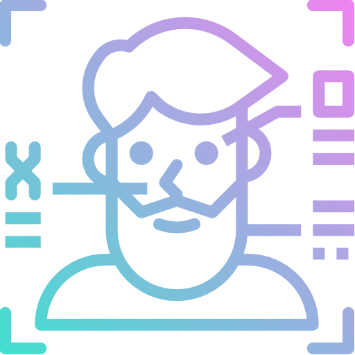 Face scan icon