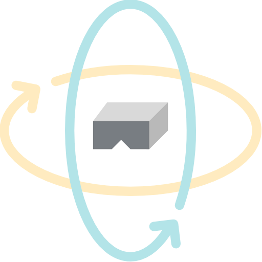 360 degrees icon