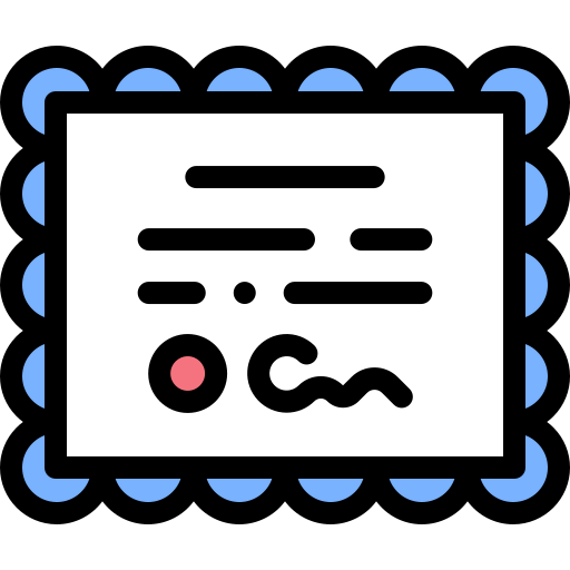 Certificate icon