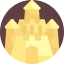 Sand castle icon 64x64