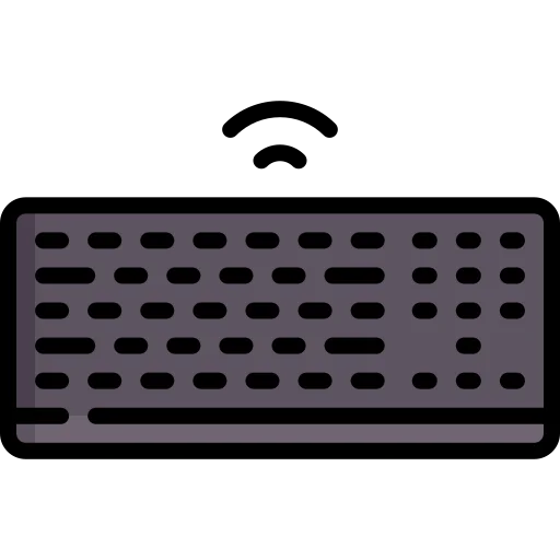 Wireless keyboard icon