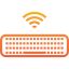 Wireless keyboard icon 64x64