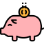 Piggy bank icon 64x64