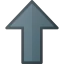 Up arrow icon 64x64