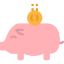 Piggy bank icon 64x64