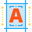 Typography biểu tượng 64x64