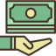 Cash money icon 64x64