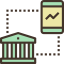 Mobile banking icon 64x64
