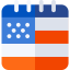 4th of july icon 64x64