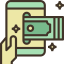 Cash money icon 64x64