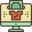 Shopping online icon 64x64