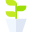 Plant pot icon 64x64