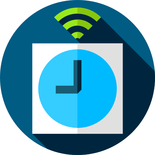 Smart clock icon