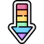 Down arrow icon 64x64
