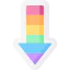Down arrow icon 64x64