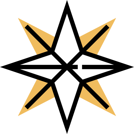 Wind rose icon