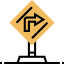 Traffic sign icon 64x64