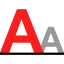 Lettering icon 64x64