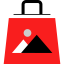 Shopping bag icon 64x64