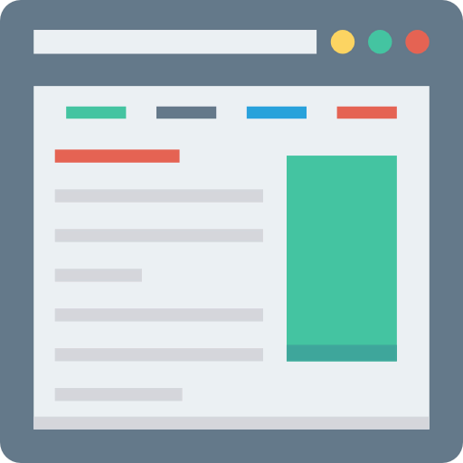 Web design icon
