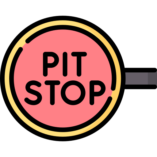 Pit stop icon