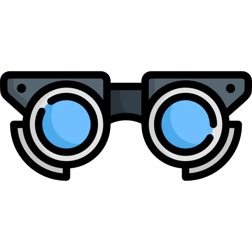 Testing glasses icon