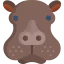 Hippopotamus icon 64x64