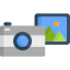Photo camera icon 64x64