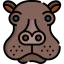 Hippopotamus icon 64x64