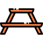 Picnic table icon 64x64