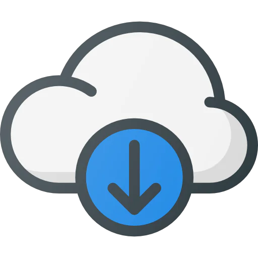 Cloud computing icon