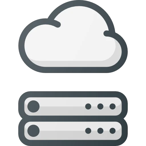 Cloud computing icon