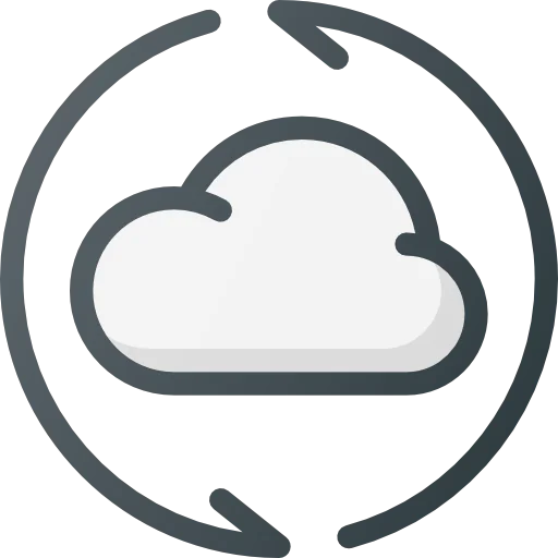 Cloud computing icon