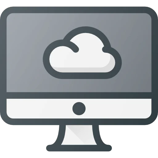 Cloud computing icon